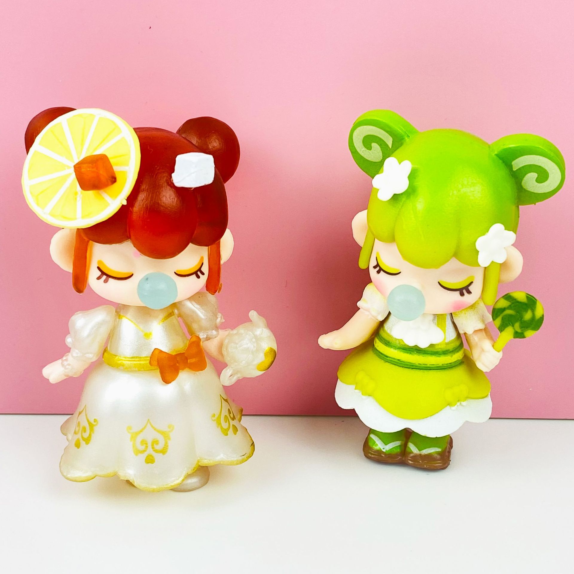 下午茶系列盲盒手办梦境小女仆公主扭蛋娃娃机玩具公仔蛋糕摆件