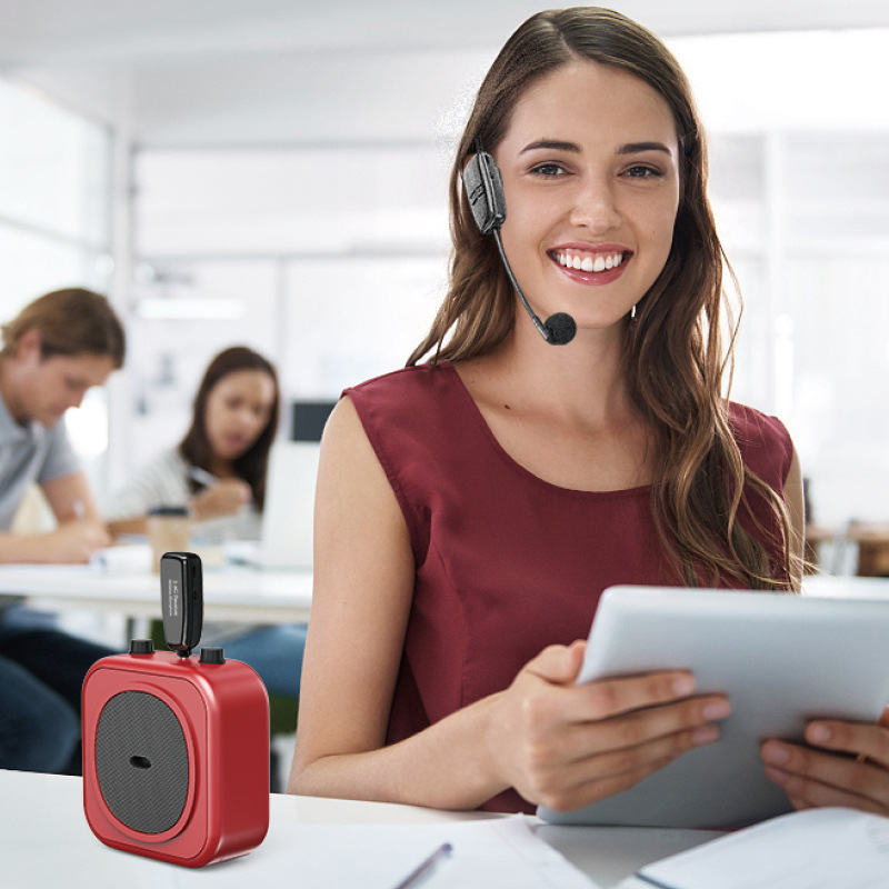 0成交429件专业头戴有线麦克风多功能小蜜蜂扩音器话筒耳麦电容教师