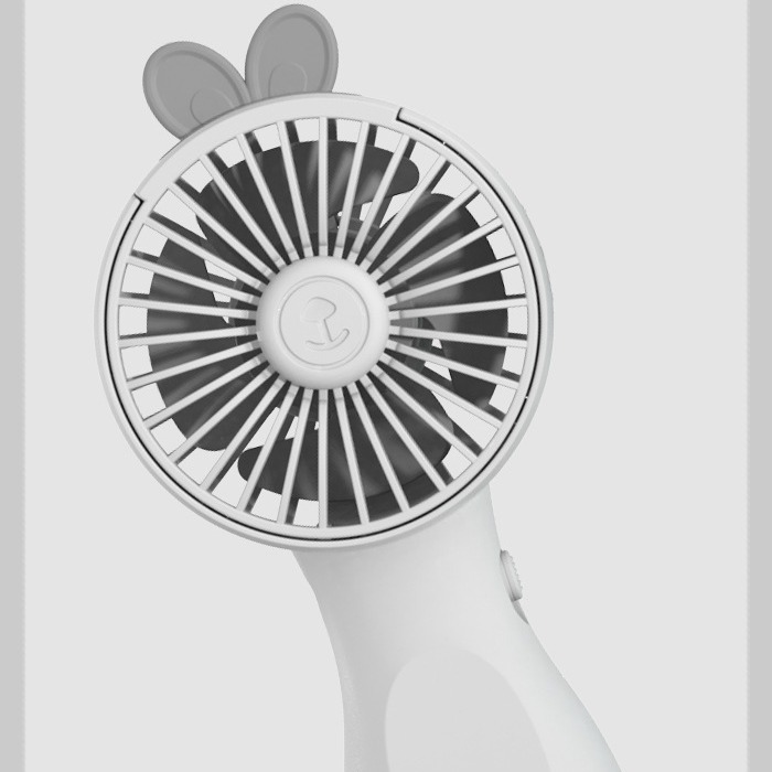 小风扇迷你小兔耳朵手持迷你风扇usb充电便捷户外口袋迷你风扇