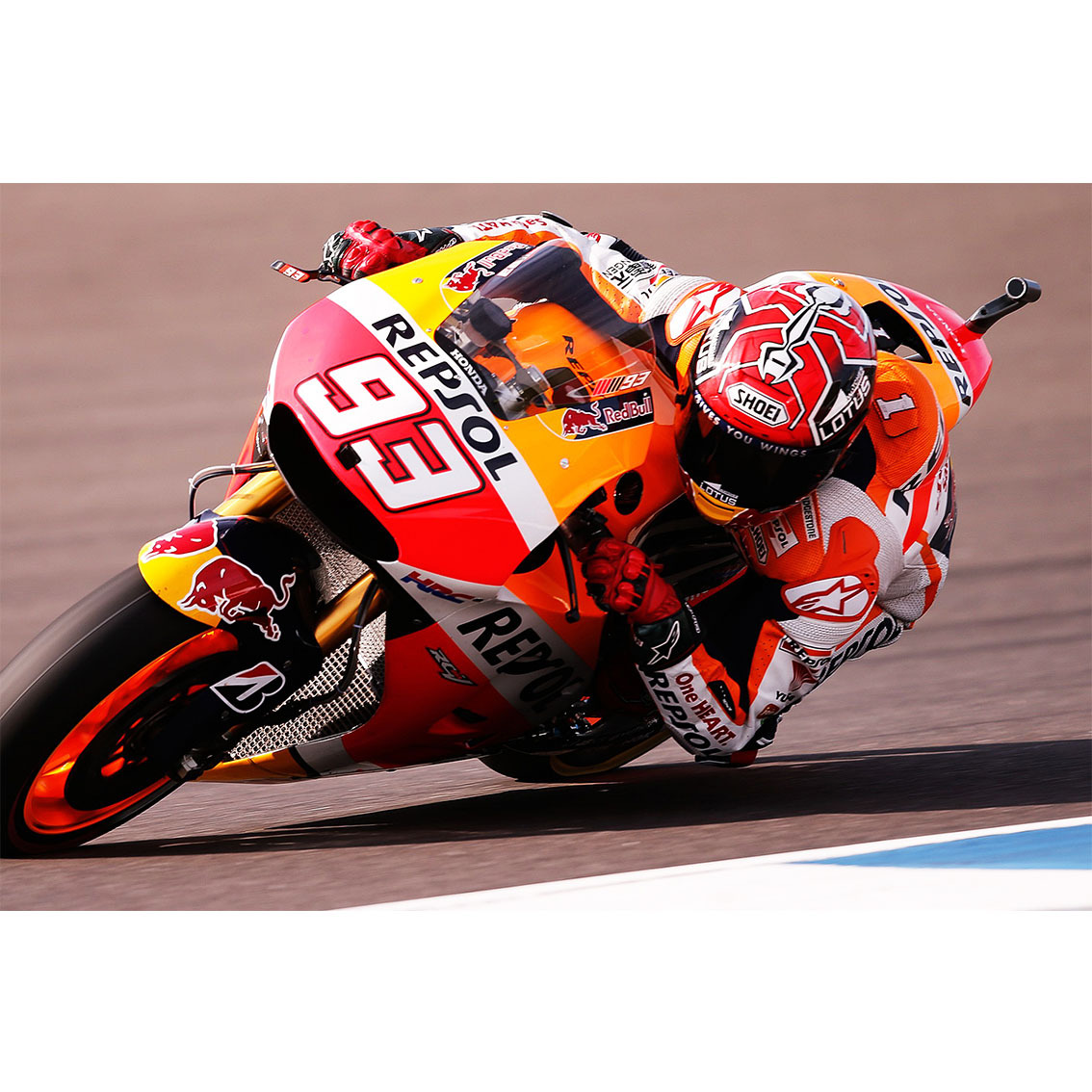 93号马奎斯海报a星骑行机车罗西哈雷宿舍贴画越野重机车房间壁纸