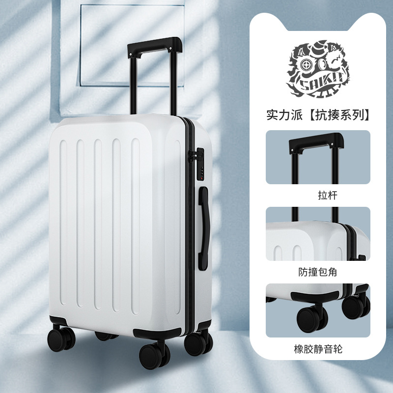 New Luggage Student Large Capacity Business Password Suitcase Suitcase Ins Internet Celebrity Trolley Case Men and Women Same Style