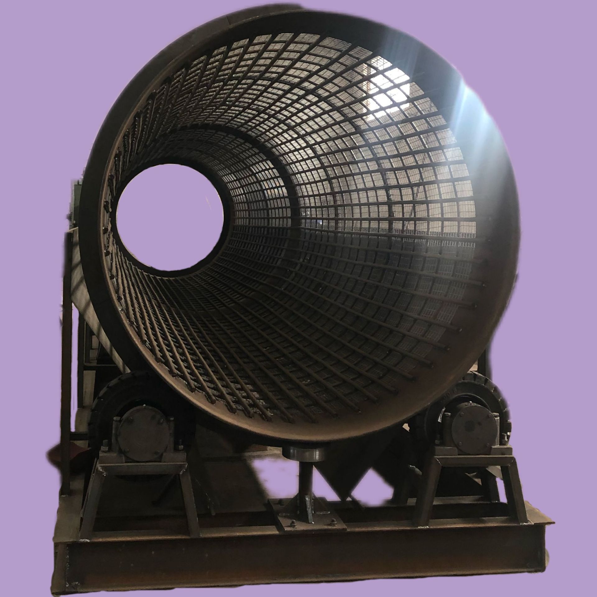 新款移动河砂无轴滚筒筛石机 沙场多层无轴圆筒筛 矿用滚筒筛石机