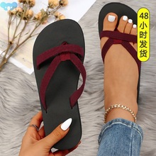 Hot Summer Rubber Platform Sandals Flip Flops Women跨境专供