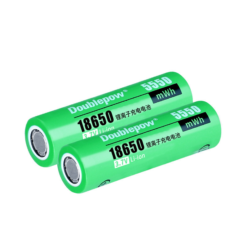 倍量3.7v三元里充电电池5550mwh足大容量暖手宝电池 18650锂电池