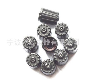 胎压监测专用气门嘴帽汽车银色黑色别克哈佛蒙迪欧轮胎气门芯套头