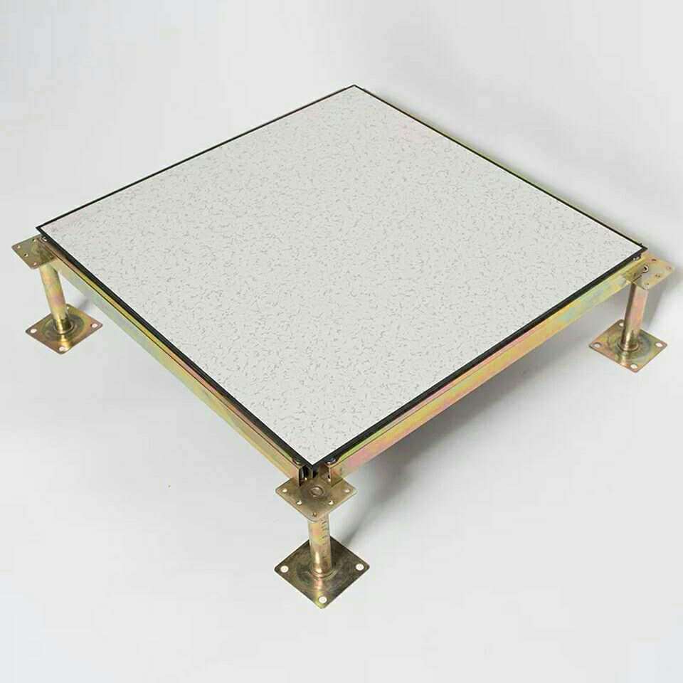 pvc全钢防静电架空地板瓷质活动机房地板静电地板陶瓷面地板600