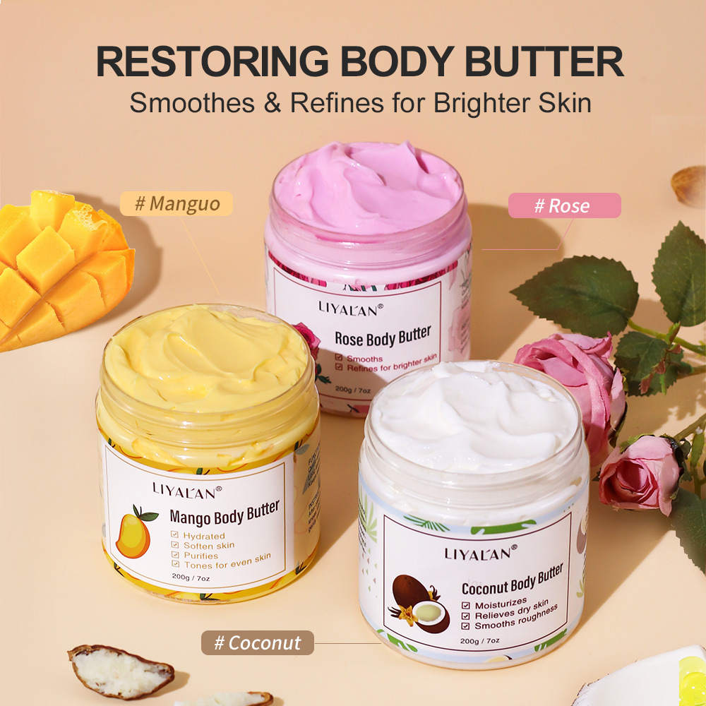 Amazon Shea Butter Body Butter Plant Ingredients Body Lotion Body Neck Cream Body Milk Spot Export