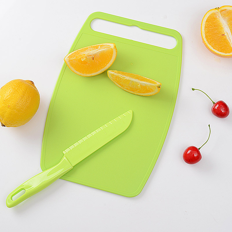 儿童塑料刀菜板水果刀幼儿园刀具小刀切菜刀不割手瓜果刀早教