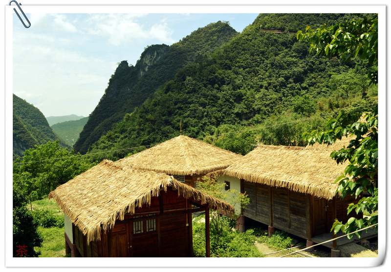 仿真茅草屋顶仿古瓦装饰园林景区木屋建筑凉亭人造毛草亭假稻草