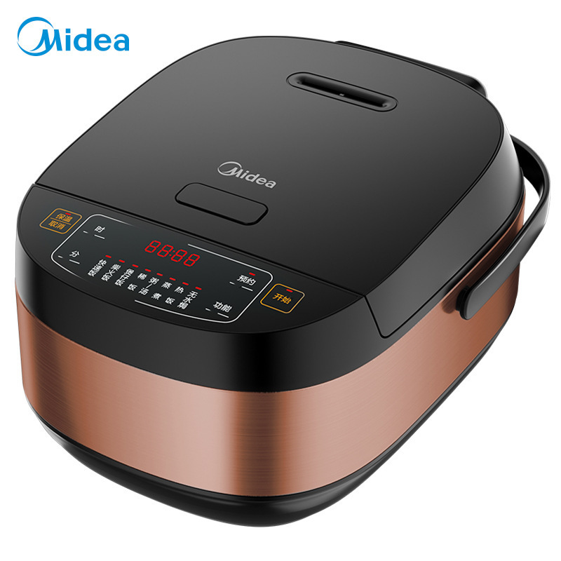 美的电饭煲mbfb50m205电饭煲5l大容量多功能智能预约煲汤家用