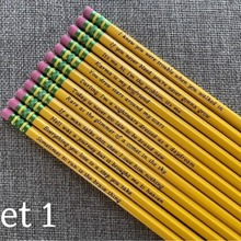 跨境新品泰勒斯威夫特歌词雕刻铅笔流行歌词的个性化12支铅笔