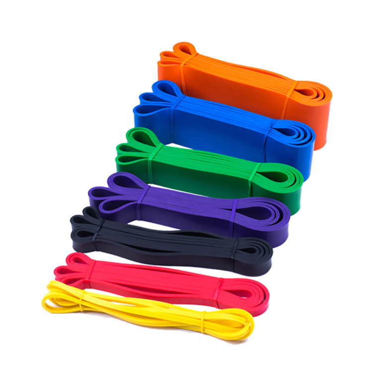 Multifunctional Yoga Resistance Band Elastic Belt Fitness Hip Lifting Squat Hips Training Strain Relief Bushing Tension Band Wholesale