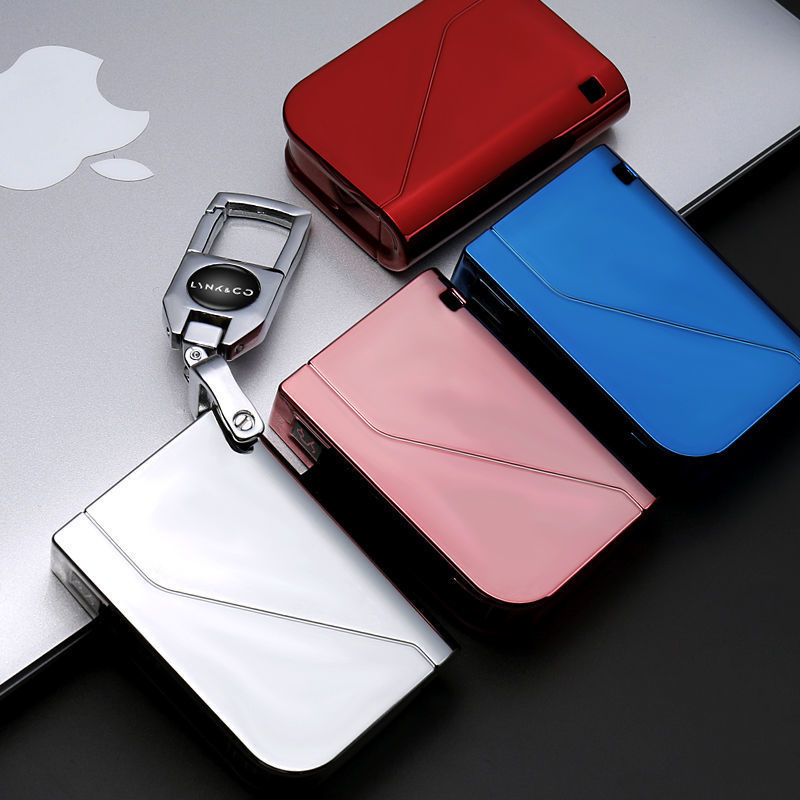 适用领克05钥匙套06高档01两驱四驱21款时间版汽车钥匙包壳扣专用