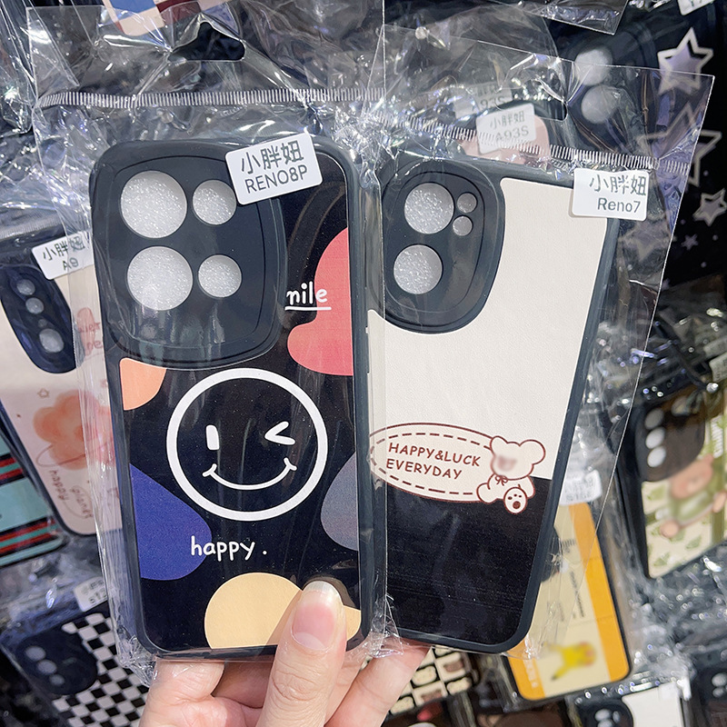 适用oppo reno10小胖妹手机壳 a97 a96 reno9 a1pro a55 a11x