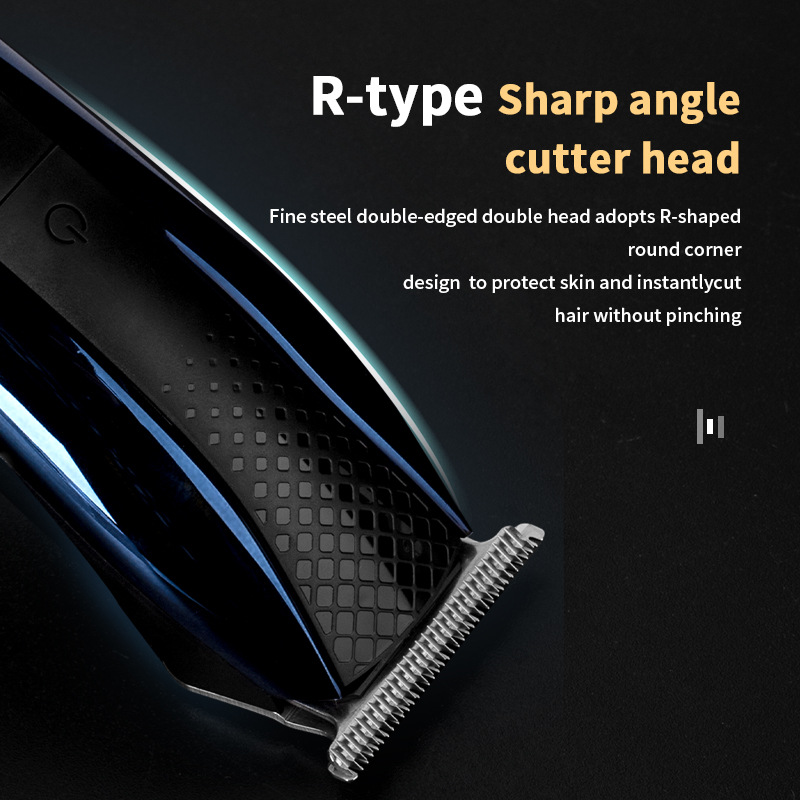 Cross-Border Hot Selling Men's Hair Clipper Professional Shaving Hair Clipper Electric Hair Cutter Electric Clipper Oil Head Clippers Bald Haircut