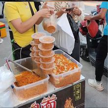 火鸡面面饼火鸡面专用粗面商用一整箱装火鸡面饼微辣拌面袋装国产