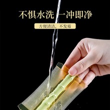 2023新款仿生竹篦子超密齿梳子女虱子梳加密细儿童刮头发蓖去虱子