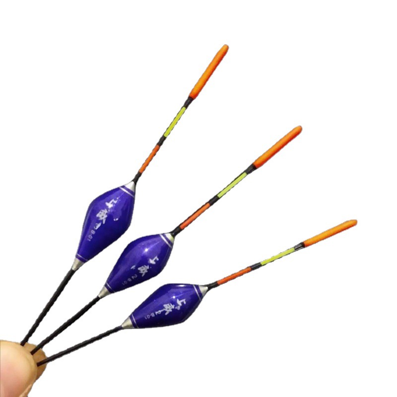 浅水漂短醒目加粗尾巴尔杉木浮漂冬钓水皮草洞小鲫鱼钓鱼浮标代发