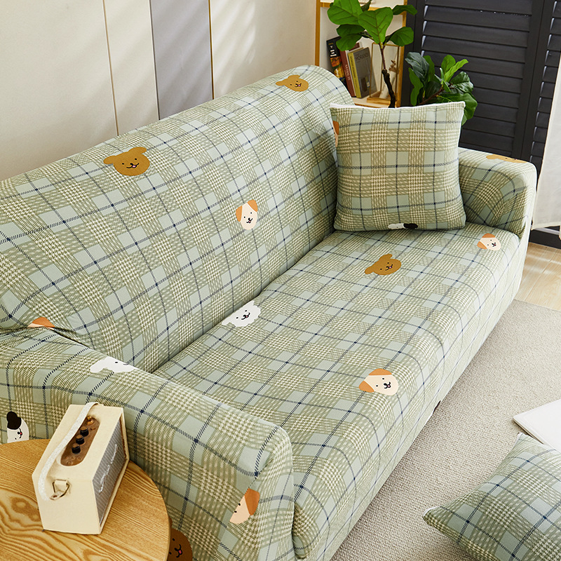 【南极人】懒人沙发垫罩全盖全罩高弹力沙发套全包四季布艺-报价