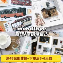 jiu丨胶带分装 moodtape和纸闲约咖啡一刻得闲饮咖博物馆游览