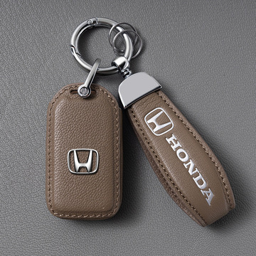 适用本田钥匙套crv十代雅阁思域xrv缤智凌派urv飞度皓影车包壳扣-阿里