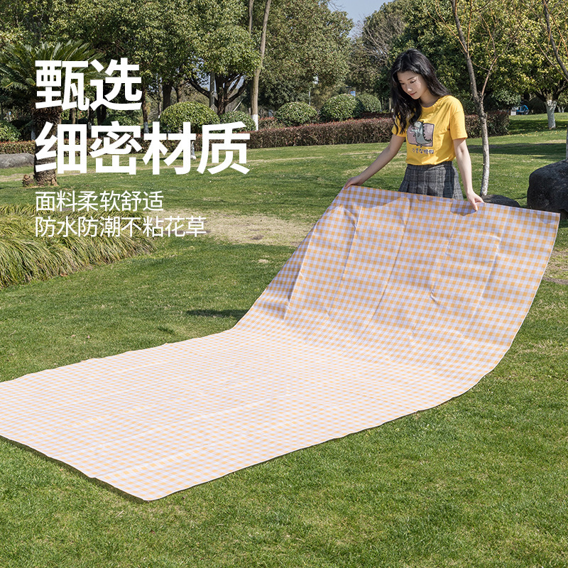 Picnic Mat Moisture Proof Pad Thickened Picnic Blanket Outdoor Supplies Portable Waterproof Picnic Outing Tent Mat Camping Mat