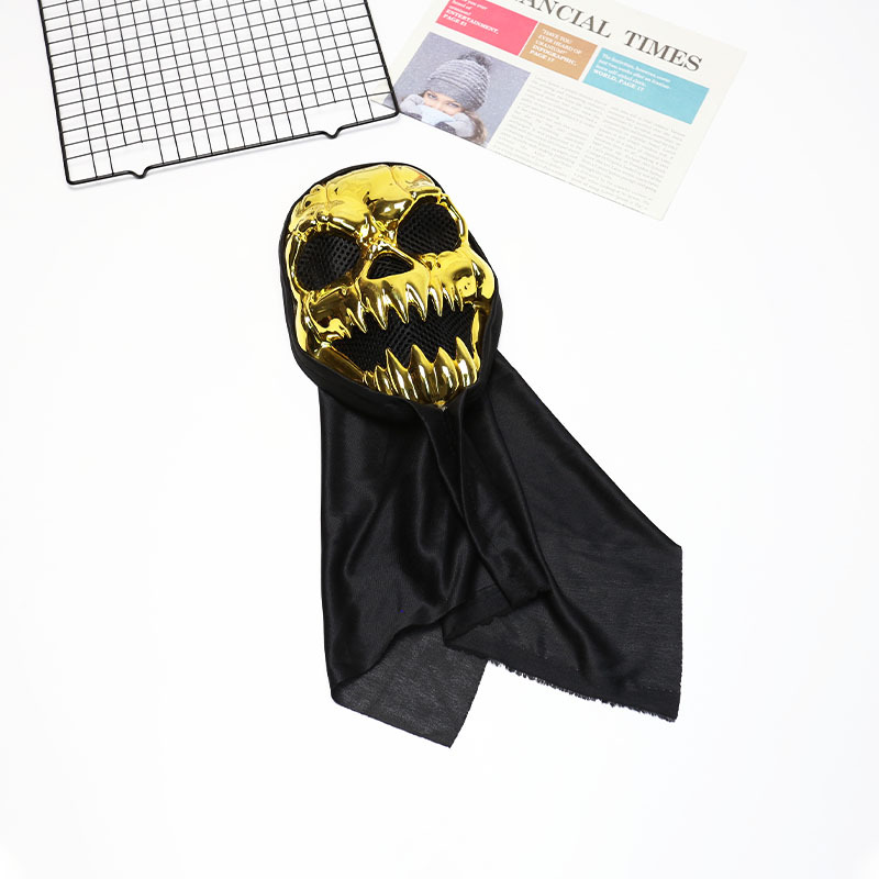 Zilin Wansheng Party Ghost Face Mask Makeup Dance Mask Headgear Horror Scary Mask Skull Mask