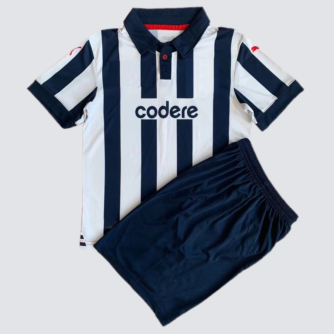 蒙特雷特别版球衣成人2021世俱杯莫里 冈萨雷斯短儿童袖足球服