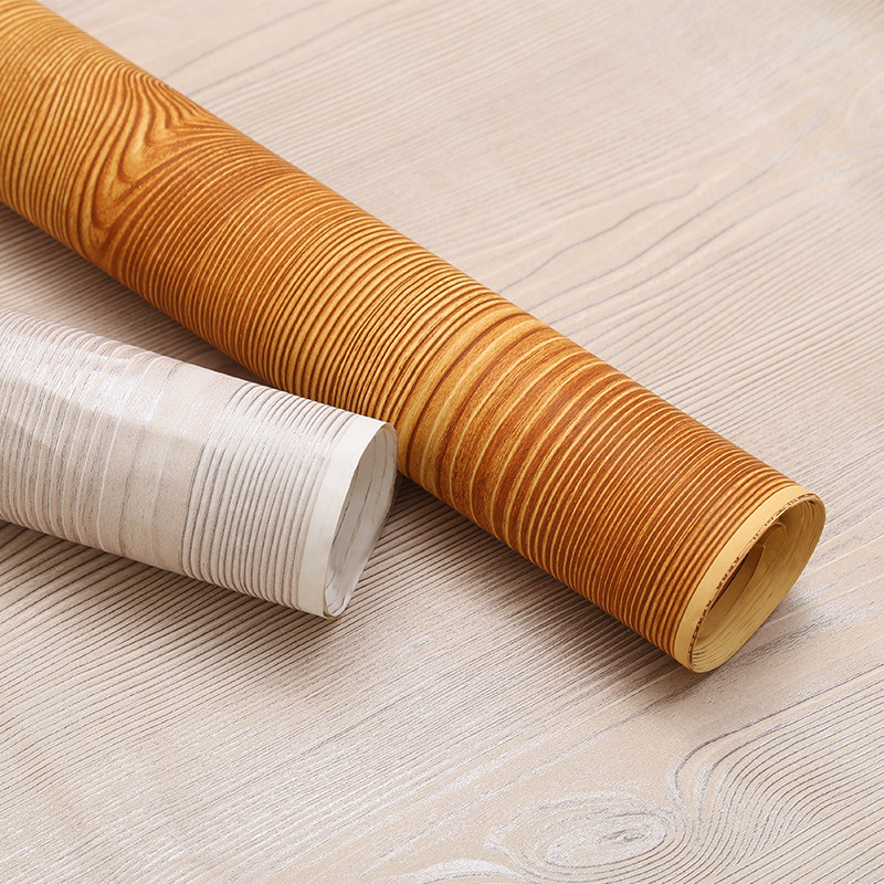 源头工厂松木三聚氰胺浸胶纸门板纸 贴面纸装饰纸批发定制