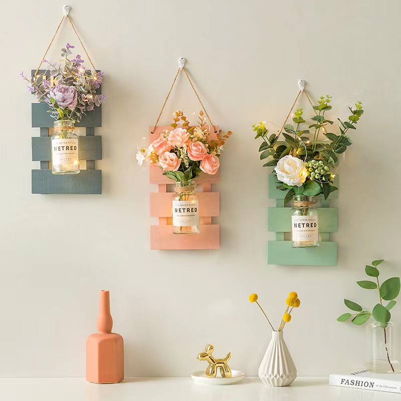 墙面装饰房间卧室布置墙壁挂墙装饰花餐厅电视背景墙上挂件装饰品