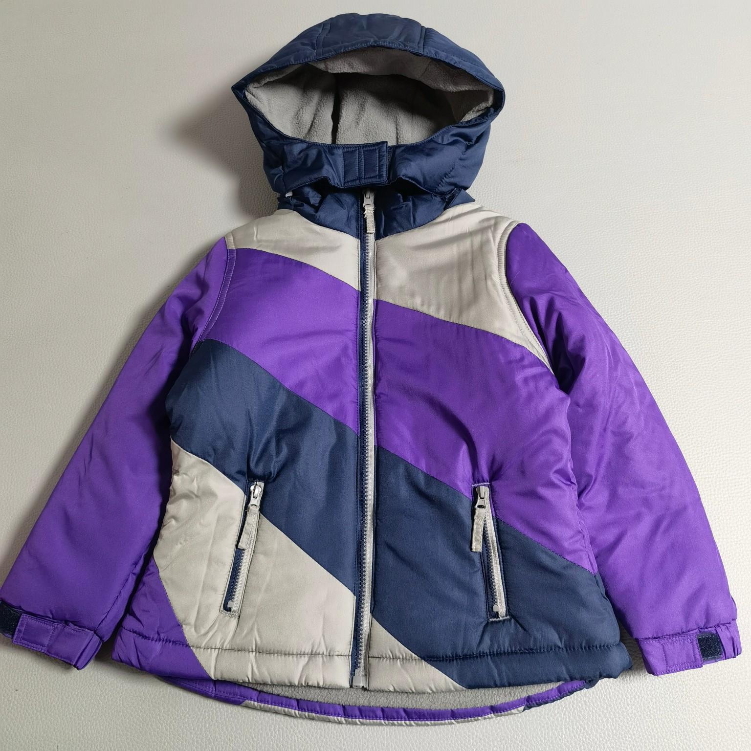 外贸单儿童户外棉衣拉链外套,具体尺寸数量看最后一张图片,14件