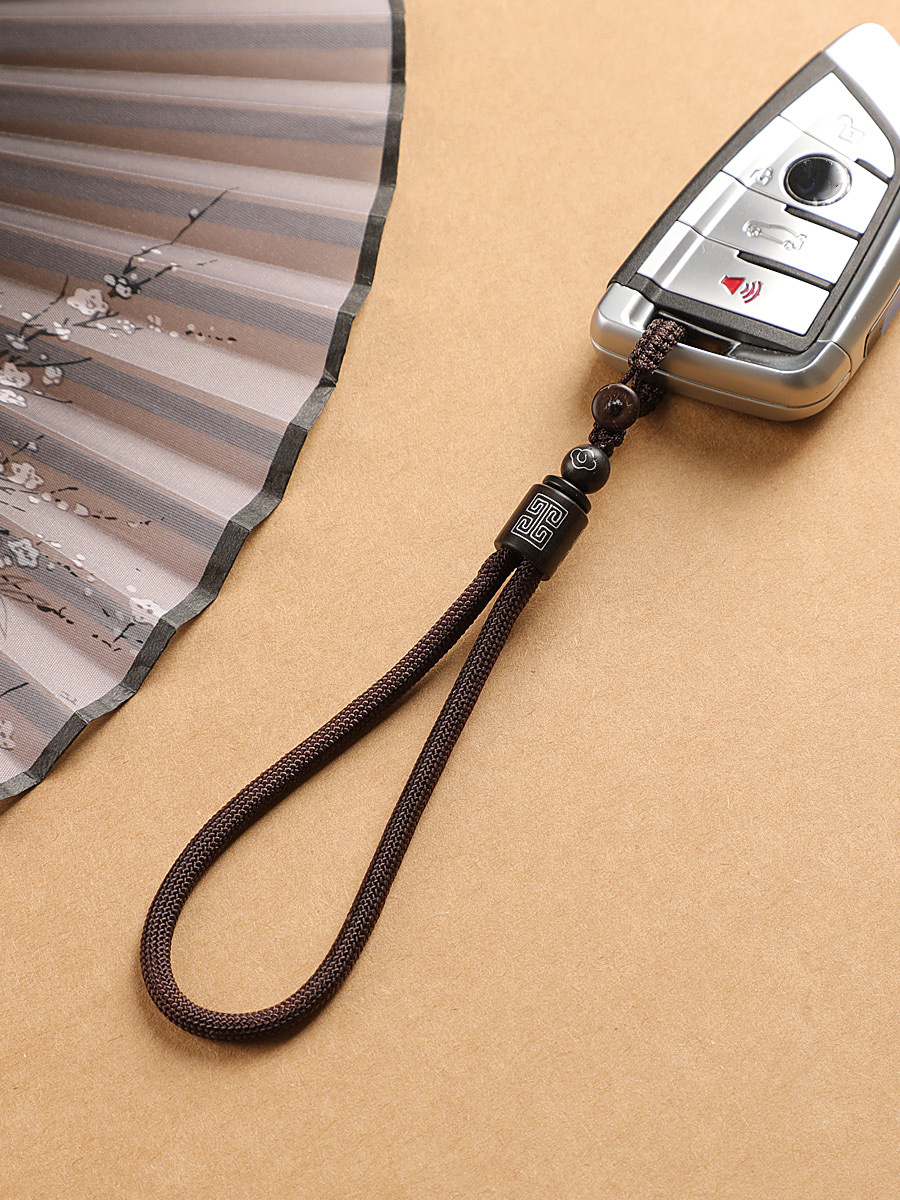 汽车钥匙挂件手工编织钥匙扣男士女个性创意挂绳防丢钥匙链挂饰品