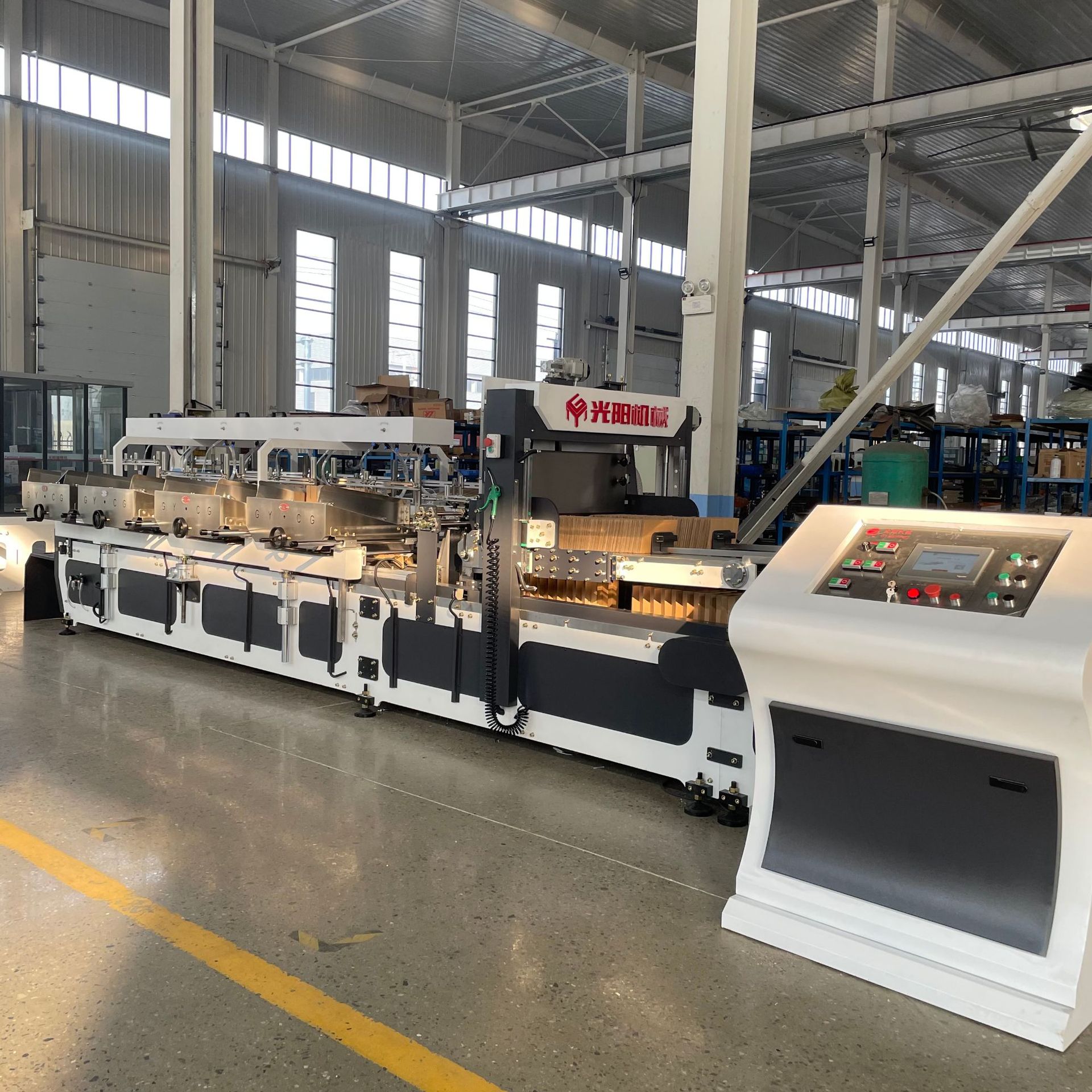 光阳自动纸板插格机  快速插格机 隔板机 插卡机