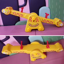 摇椅快乐鹿翘翘板幼儿园木马跷跷板双人摇乐儿童玩具感统训练器材