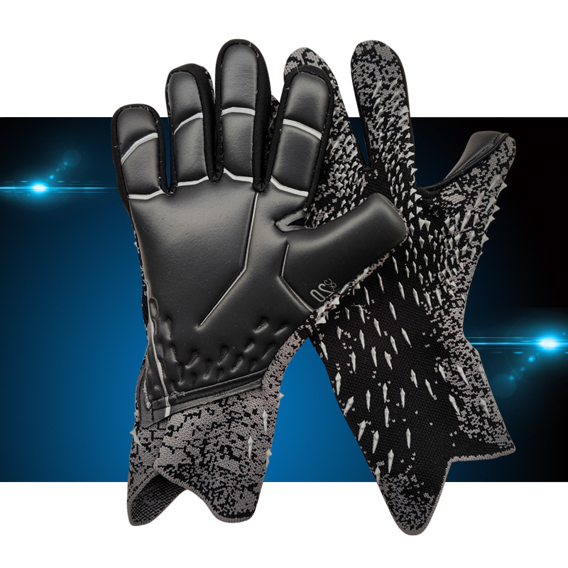 New Falcon Football Professional Adult Latex Finger-Free Breathable and Wearable Thickened Goalkeeper Gloves Goalkeeper Gloves