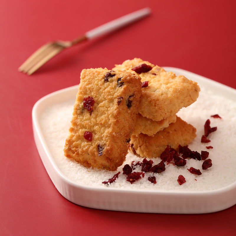 藤野制菓北海道椰子脆128g椰蓉酥椰奶酥椰子曲奇饼干休闲酥饼早餐