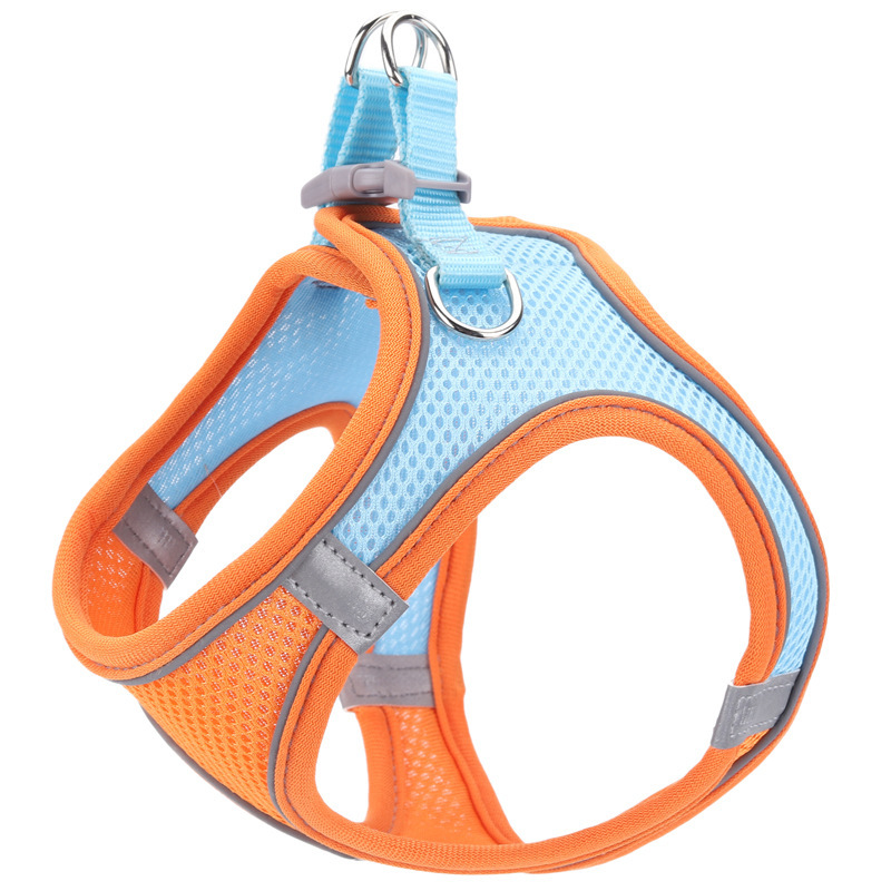 Vest-Style Cat Pulling Rope Dog Rope Chest Strap Reflective Cat Rope Pet Supplies Wholesale One Piece Dropshipping