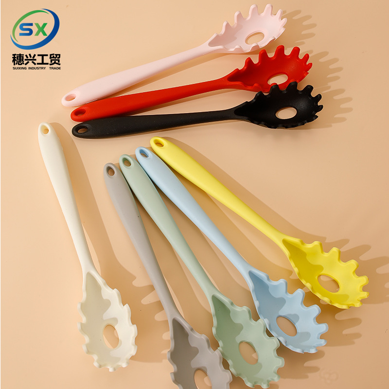 Integrated All-Inclusive Silicone Powder Claw Household Kitchenware Non-Slip Spaghetti Pasta Claw Kitchen Noodles Strainer Tools