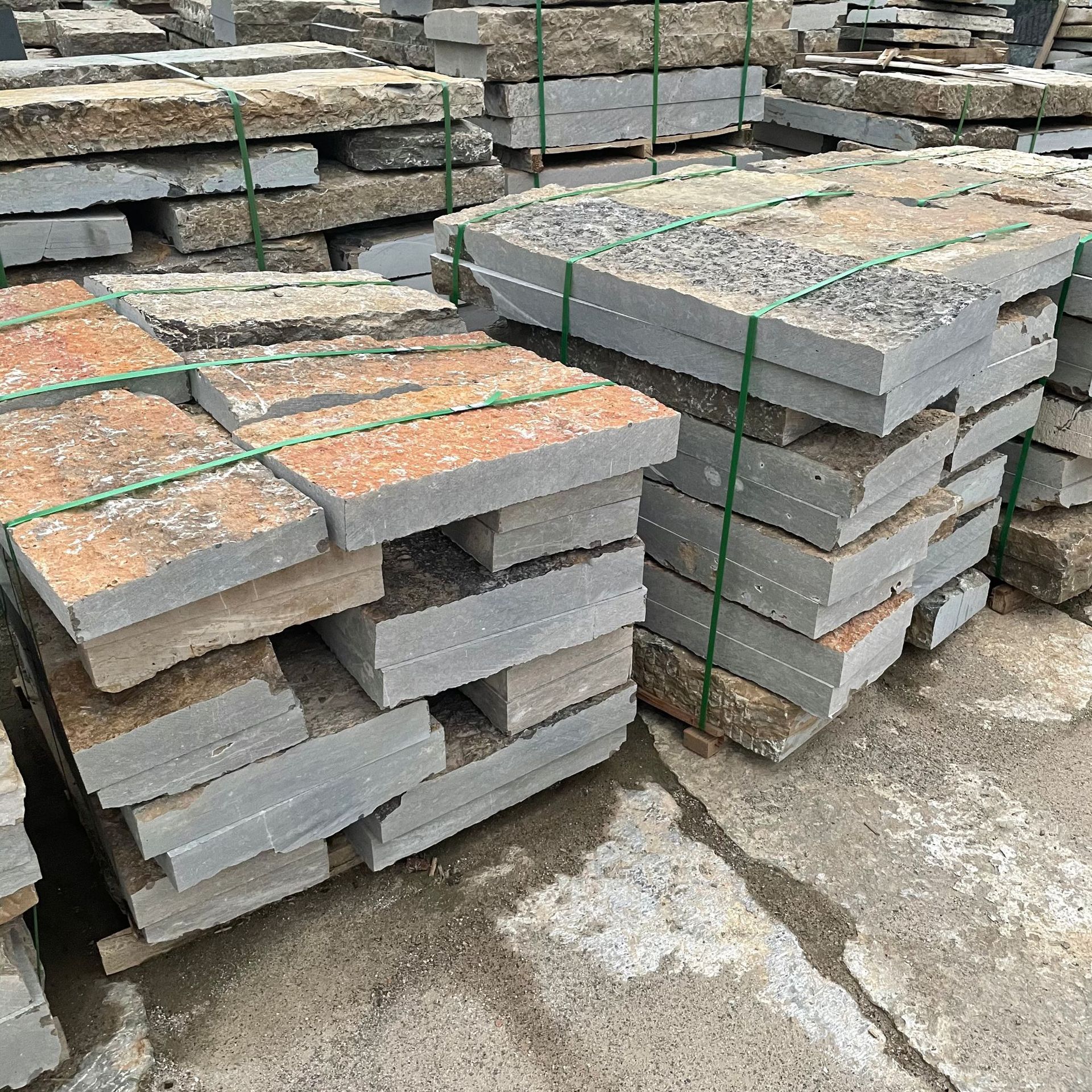 定制花岗岩老石板 民间老石板 做旧老石板批发