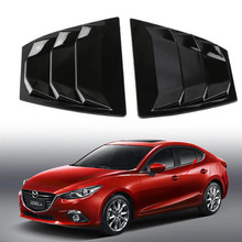 适用于14-19款昂克赛拉 Mazda 3 Axela后侧百叶窗装饰罩