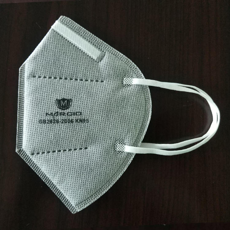 mc 41一次性活性炭kn95折叠口罩五层n95 face mask pm2.5防尘口罩