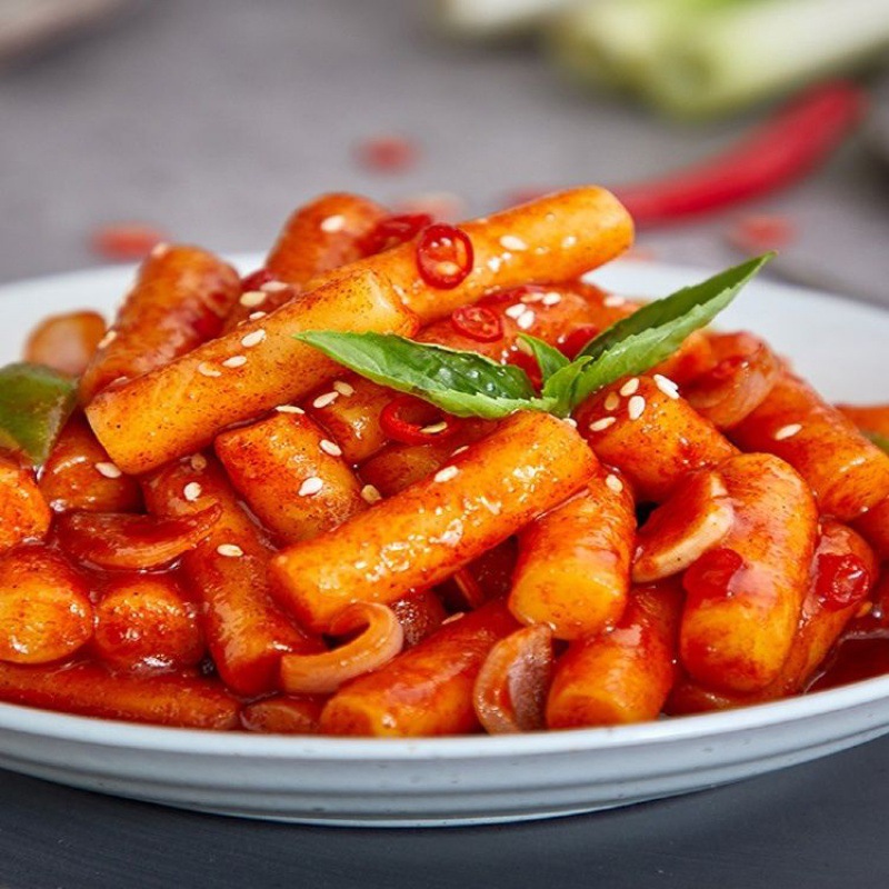 清净园甜辣炒年糕190g*1杯装微波炉自热韩式宗家府芝士泡菜年糕条