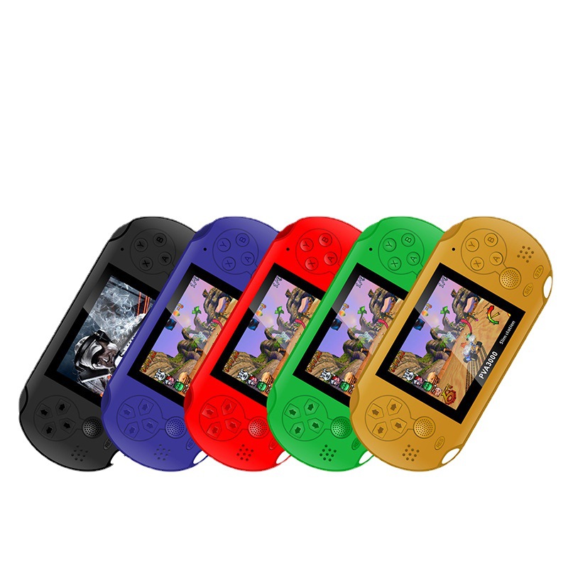 1寸高清大屏m8复古双打掌机街机pva30双摇杆掌上游戏机-阿里巴巴