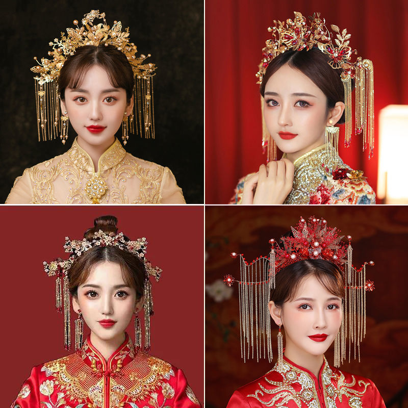 古装新娘嫁衣图