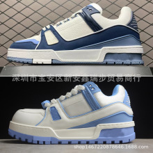 时尚低帮系带牛皮休闲篮球板鞋运动鞋跑步鞋男鞋女鞋brand shoes