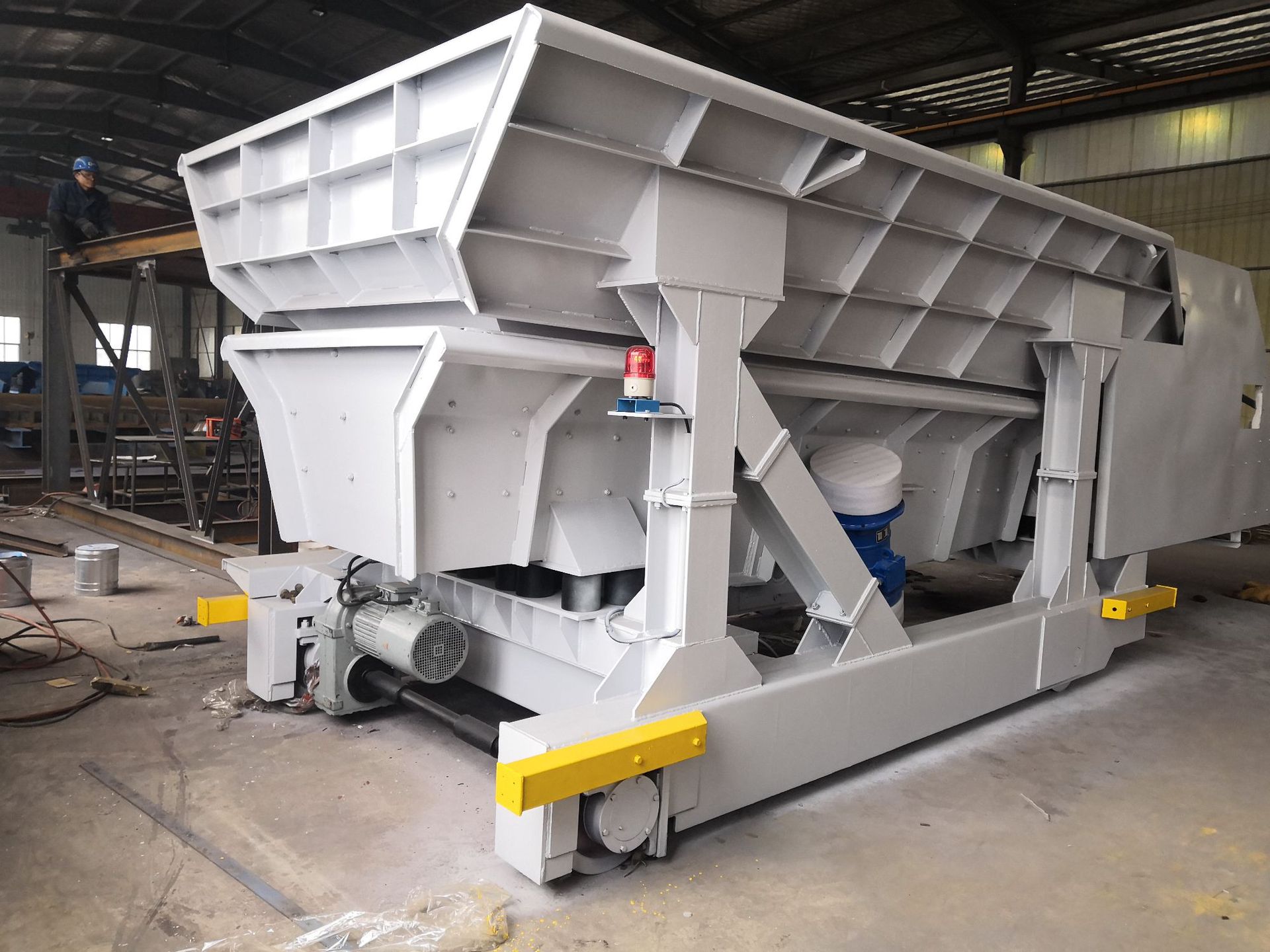 加料机 出口印度纵横双向移动电炉加料车 中频炉加料机厂家供应