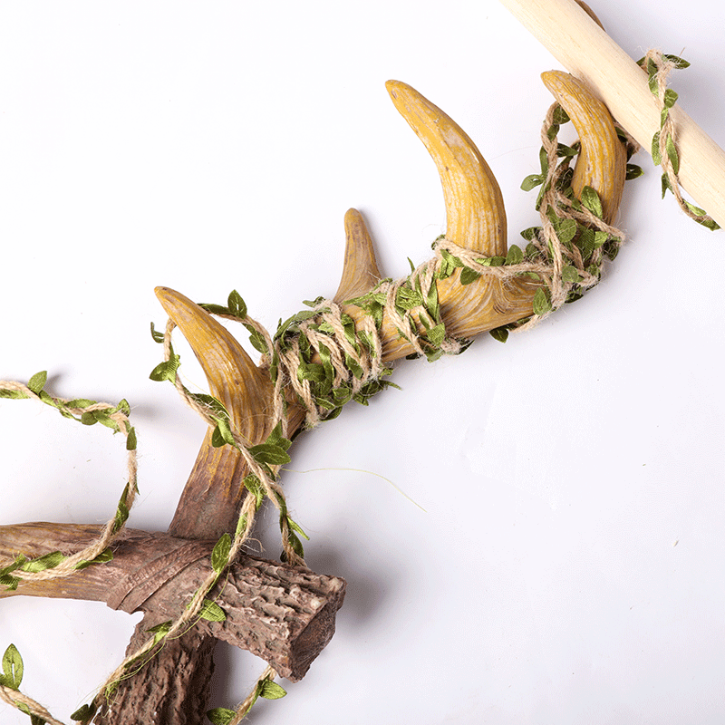 rts麻绳藤蔓绳绿叶编织藤条手工创意装饰绳子粗绳缠绕绳蜡绳耐磨