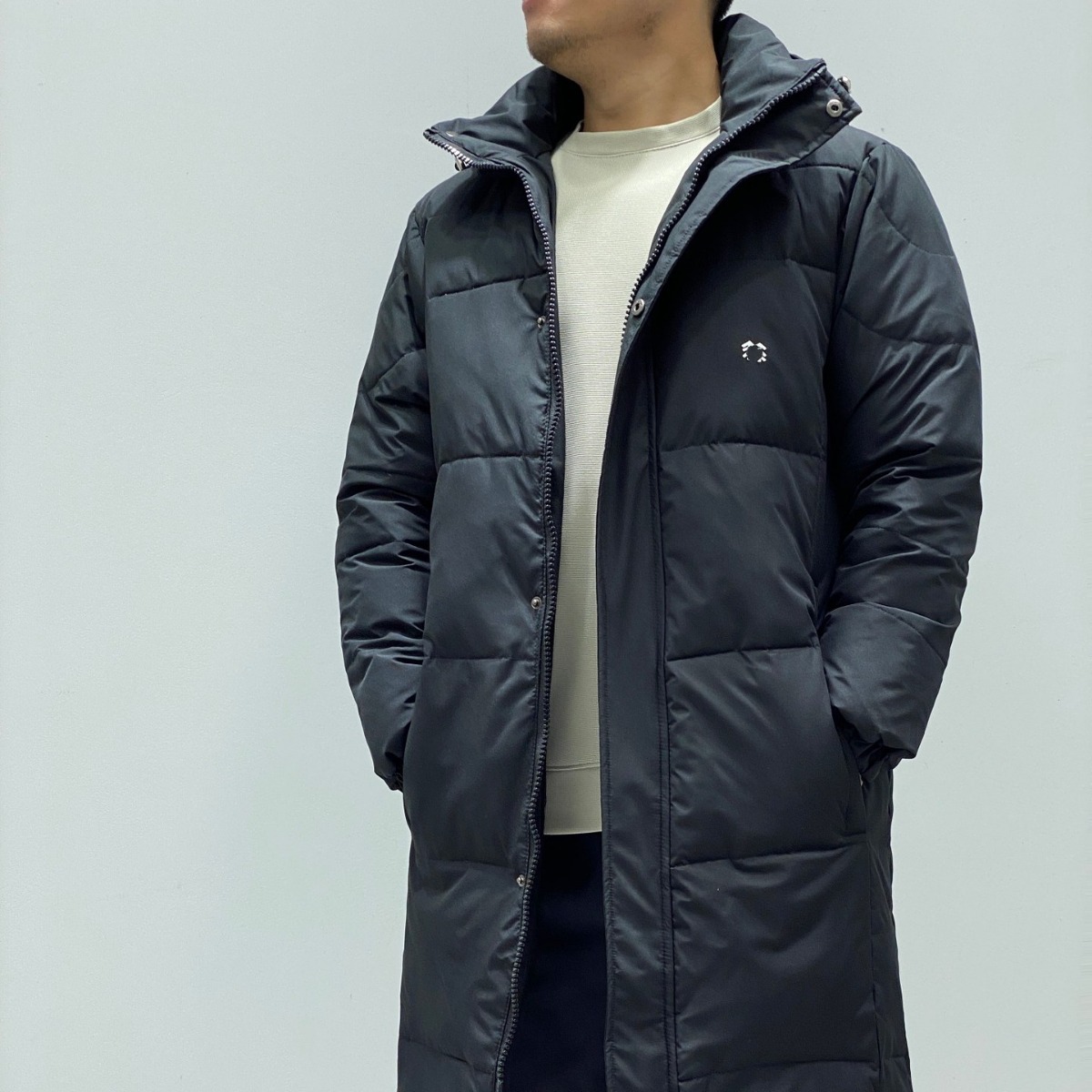 23年冬季可新款男士长款连帽羽绒服防寒保暖防风防水柔软舒适透气