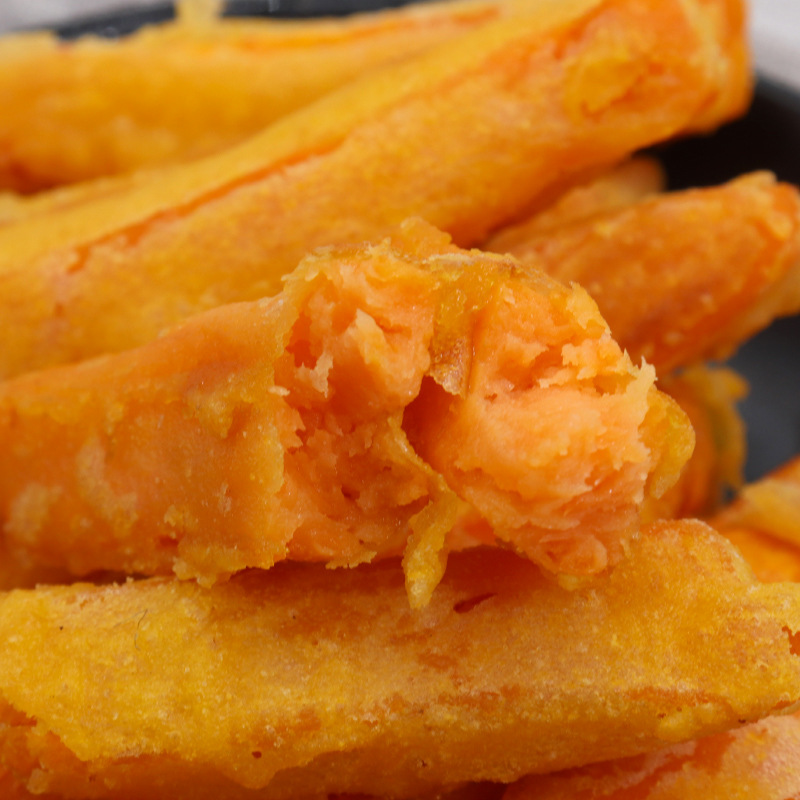 黄金甘梅地瓜条油炸半成品冷冻番薯条红薯条110包商用小吃零食