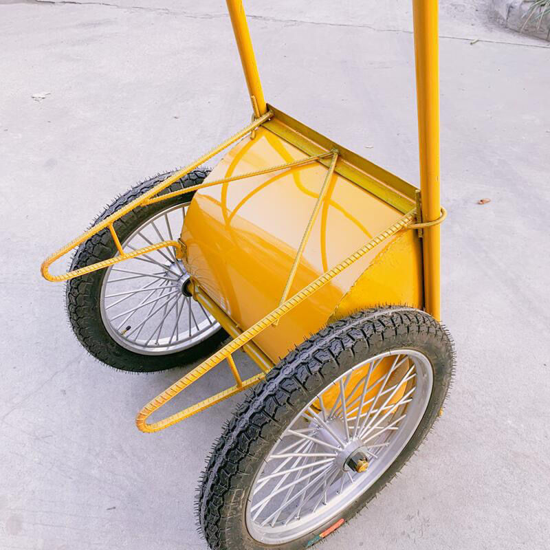 斗车手推车翻斗车劳动工地小推车两轮手推建筑家用垃圾拉货灰轮胎